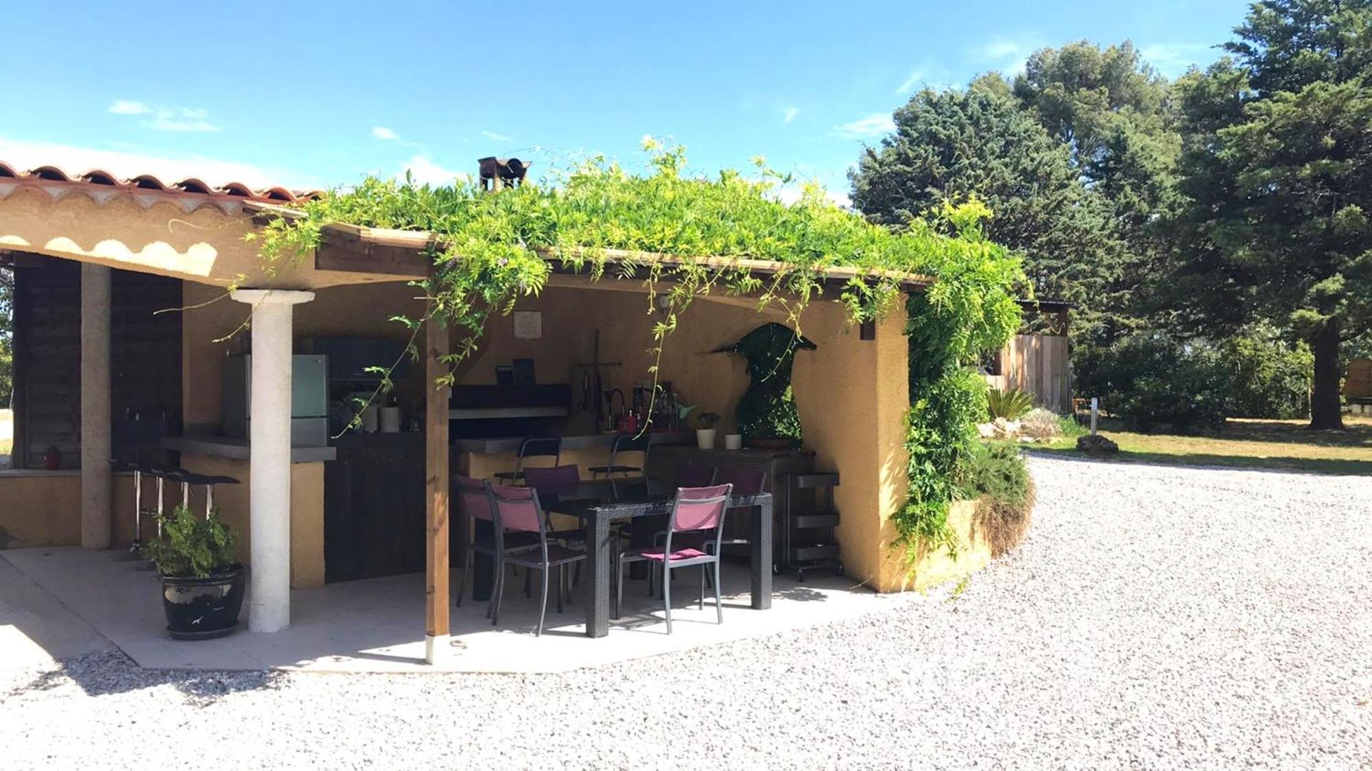 Villa Spacieuse A Beziers Avec Piscine Privee Et Jacuzzi Exterior foto